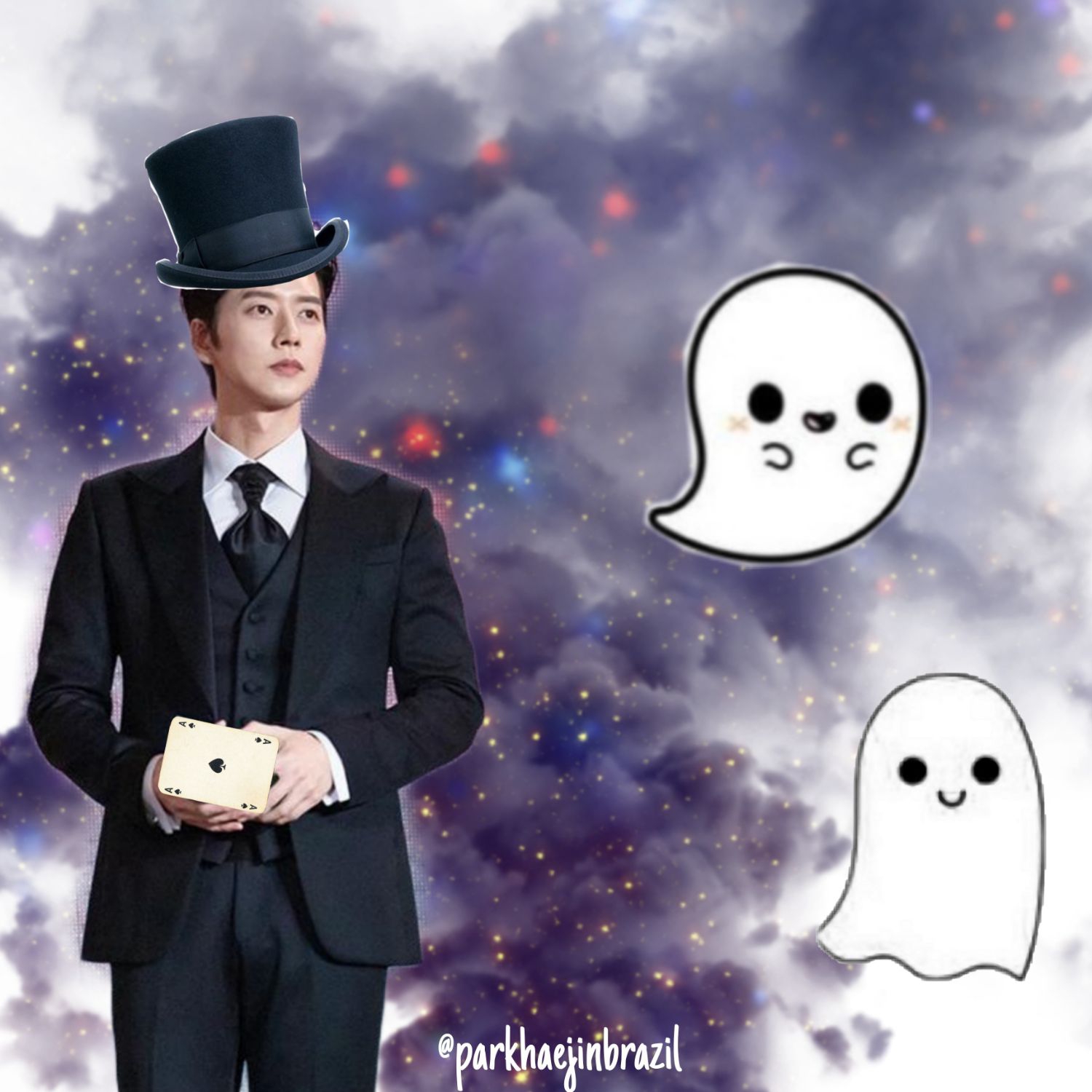 Behind-the-scenes cut of Park Haejin