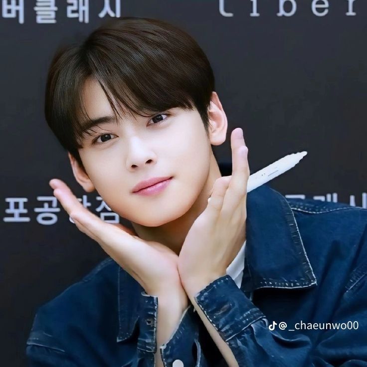 Recent activity shot of Cha Eunwoo