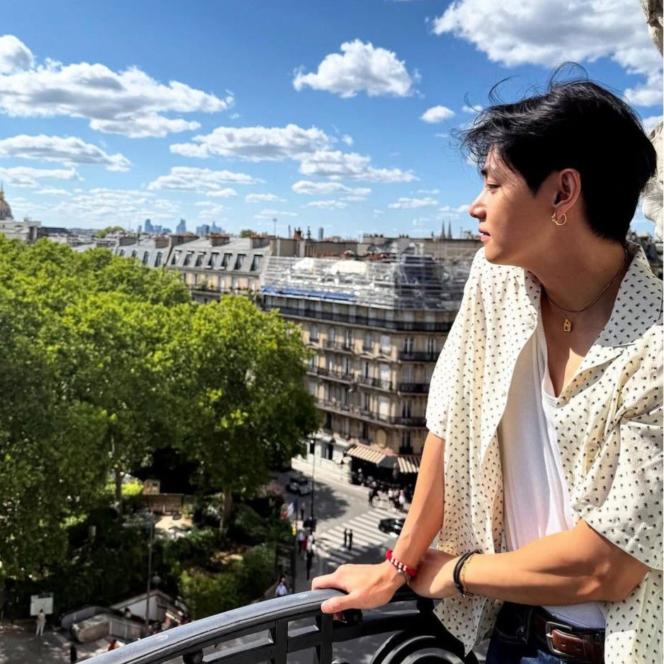 A moment captured by a fan of Kim Taehyung (V)