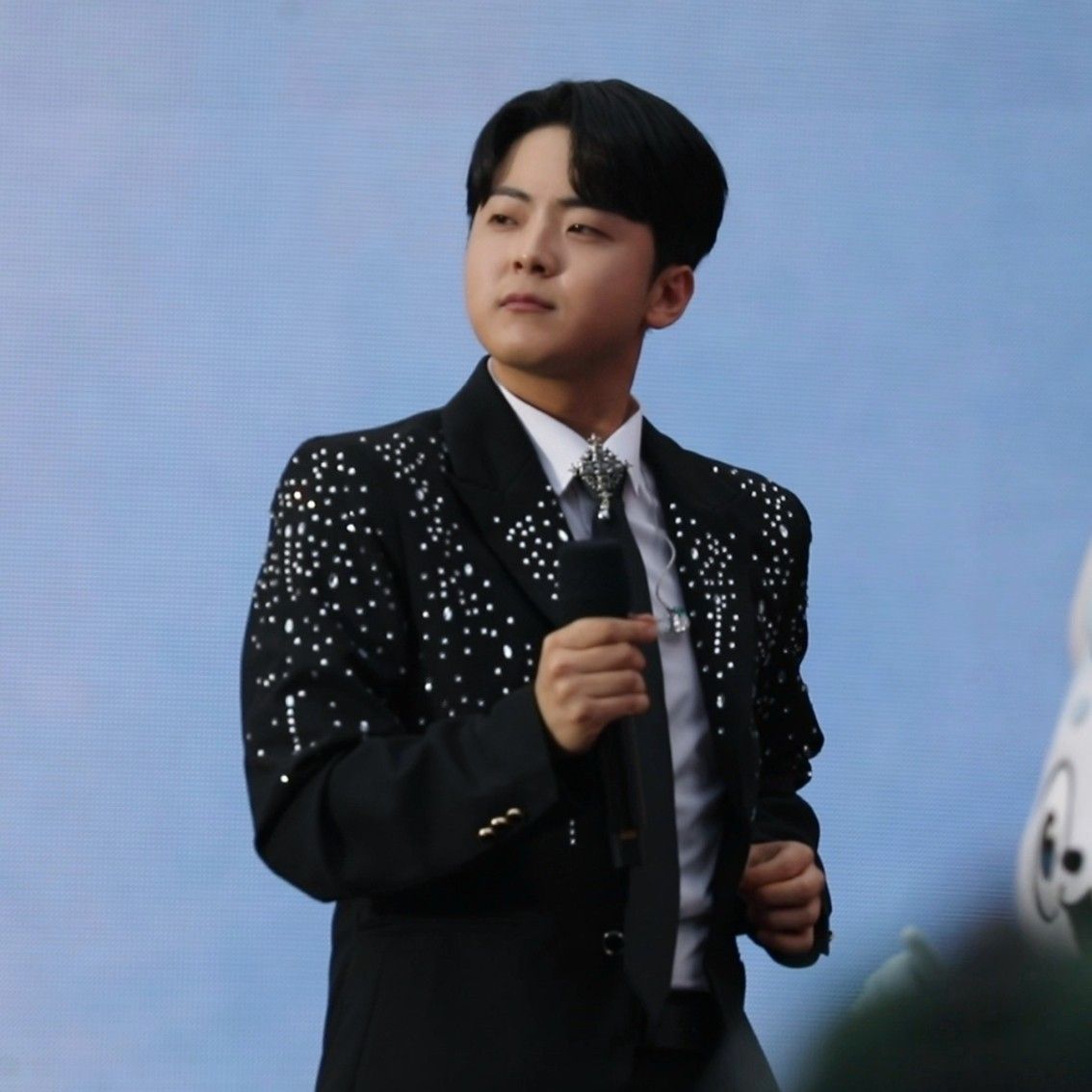 A moment captured by a fan of Park Minsu