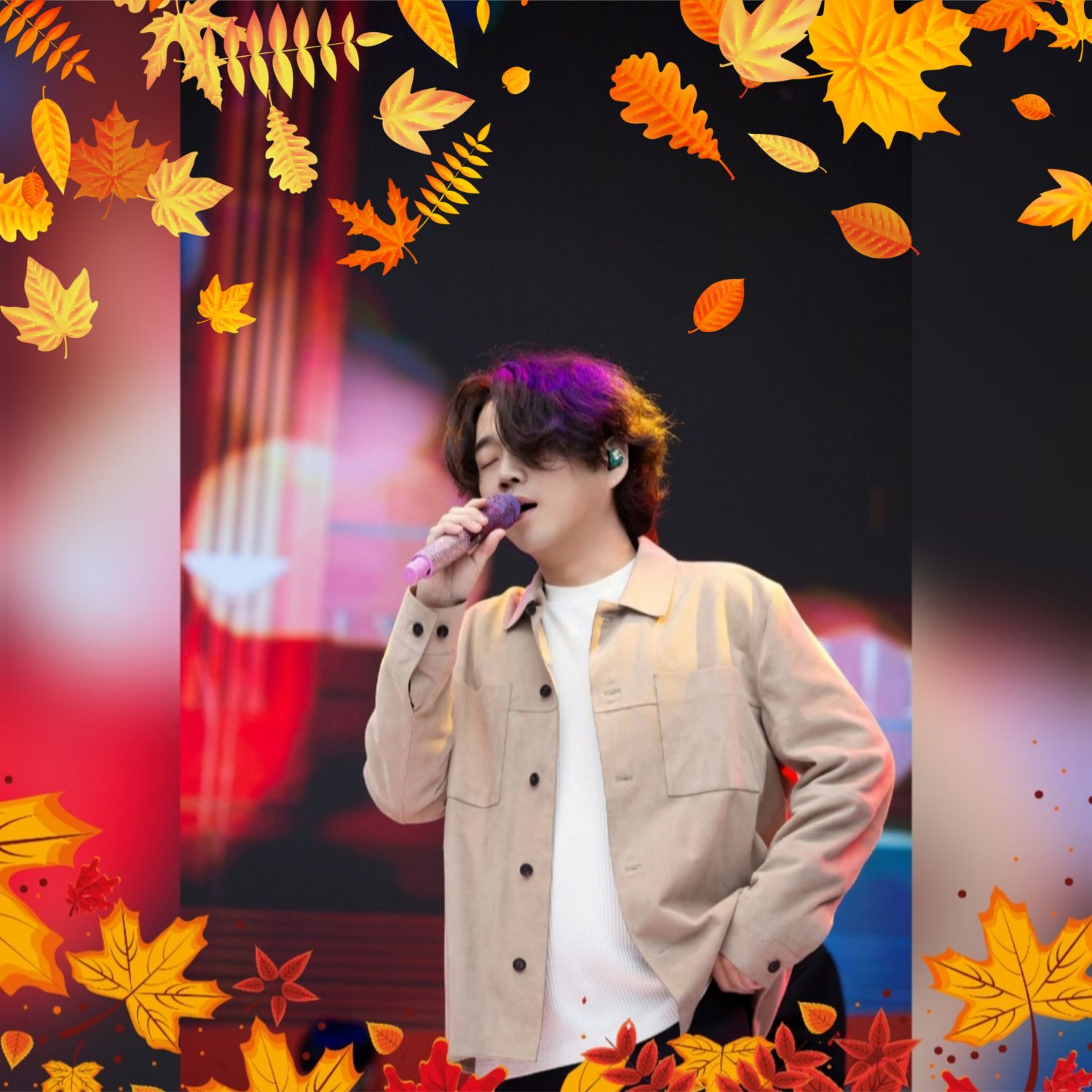 A moment captured by a fan of Hwang Youngwoong