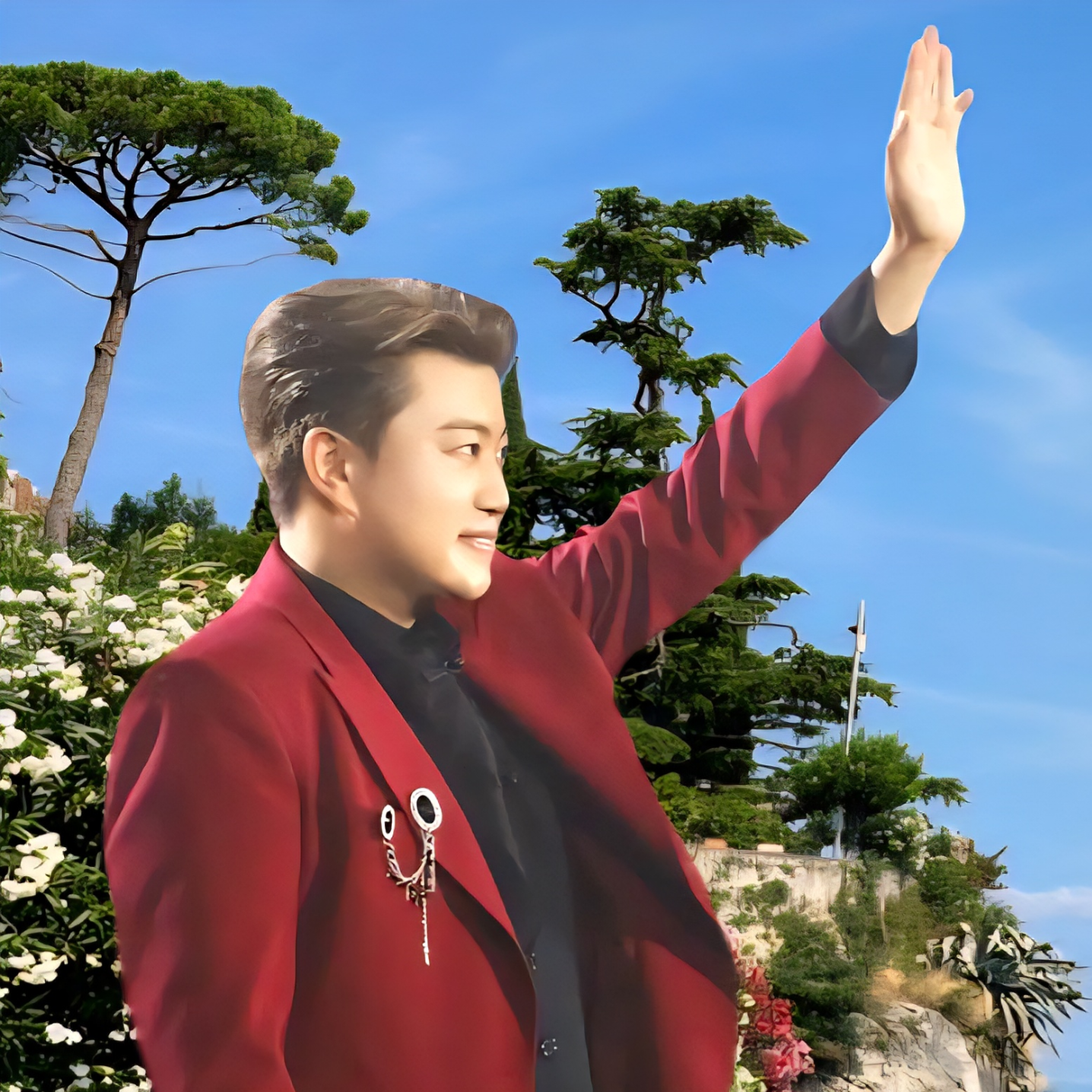 金浩中的幕後花絮