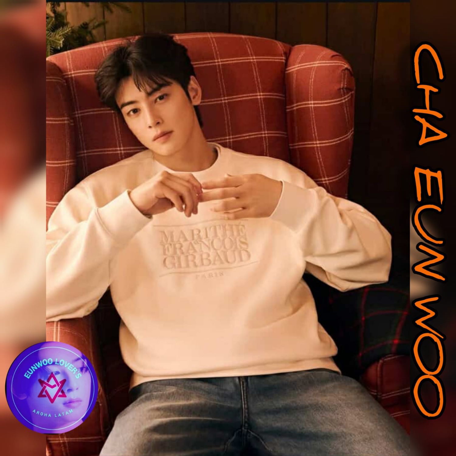 A moment captured by a fan of Cha Eunwoo