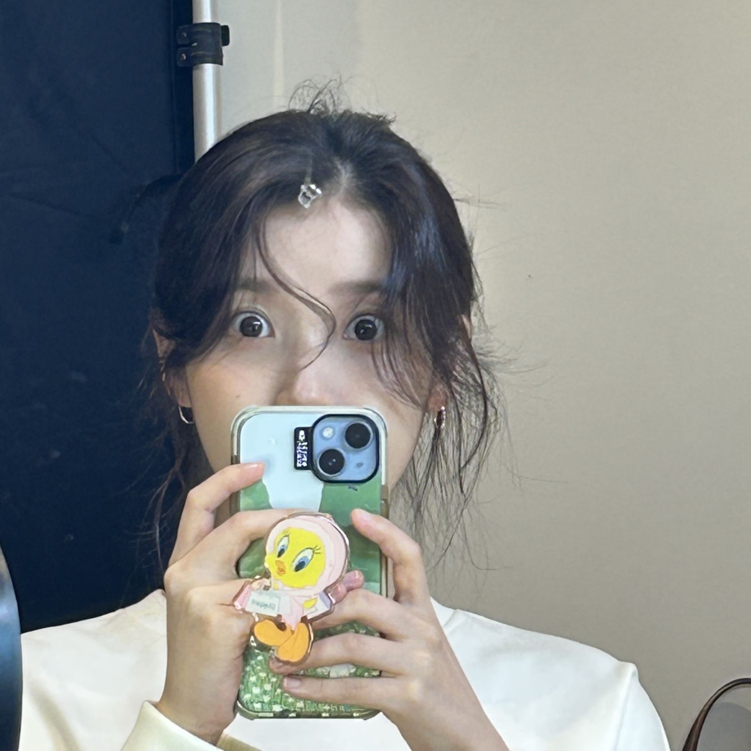 A moment captured by a fan of IU