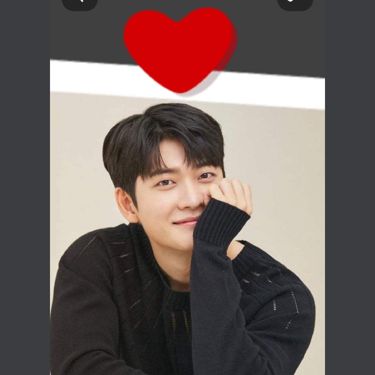 Behind-the-scenes cut of Kang Taeoh