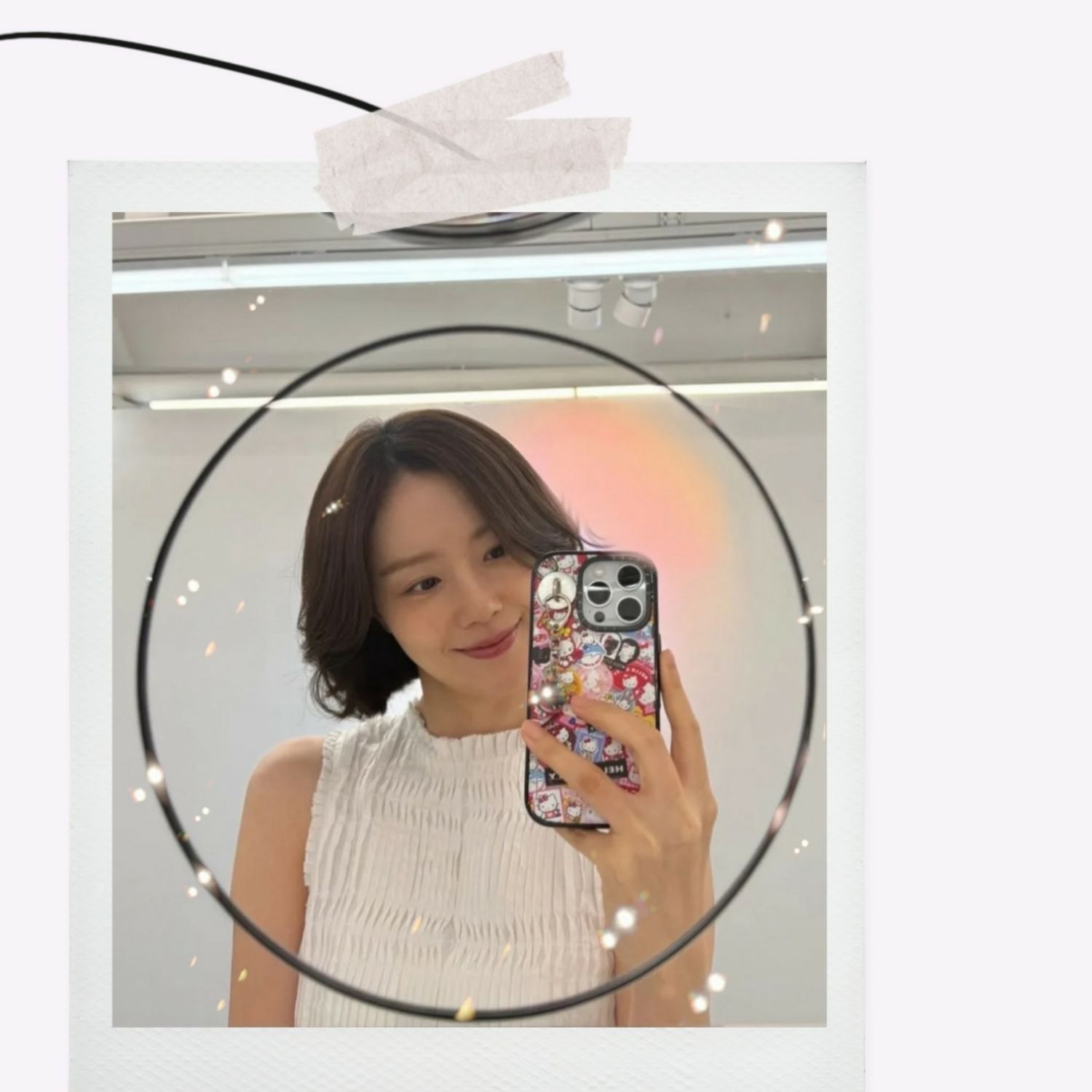 Recent activity shot of Moon Chaewon