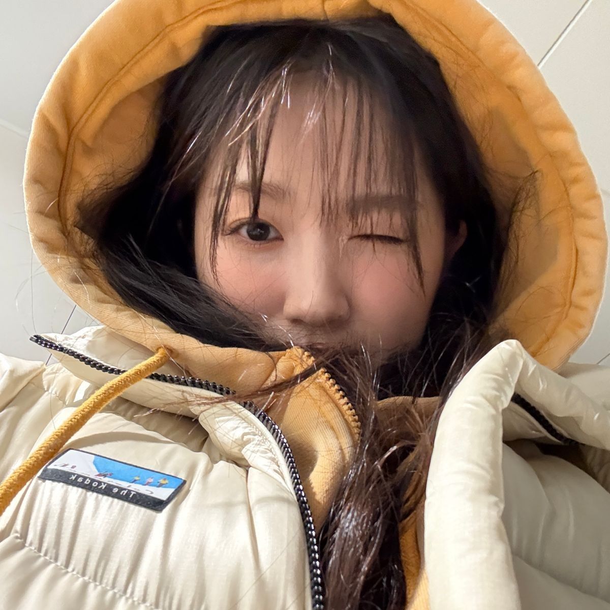 A moment captured by a fan of Kim Hyeyoon