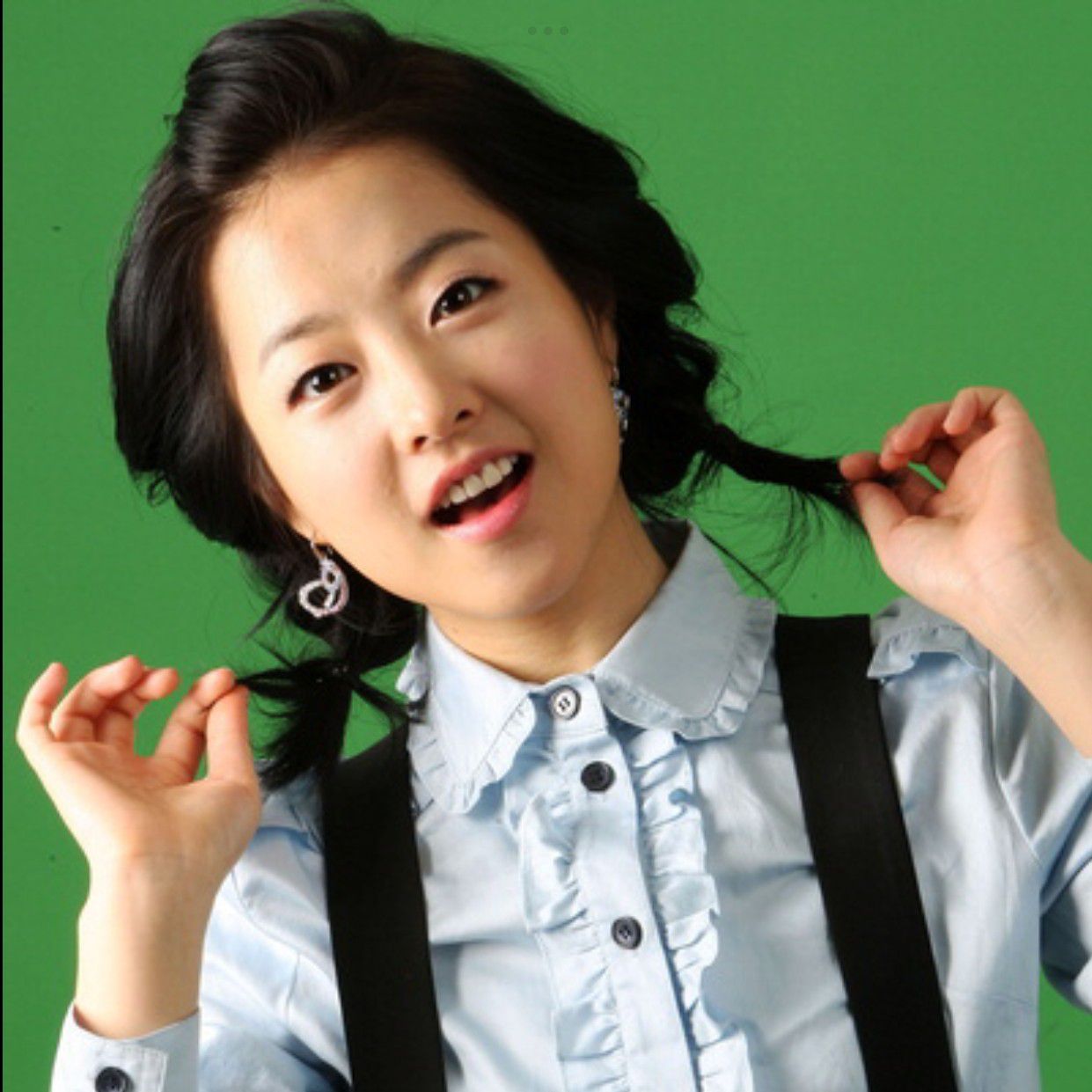 Behind-the-scenes cut of Park Boyoung