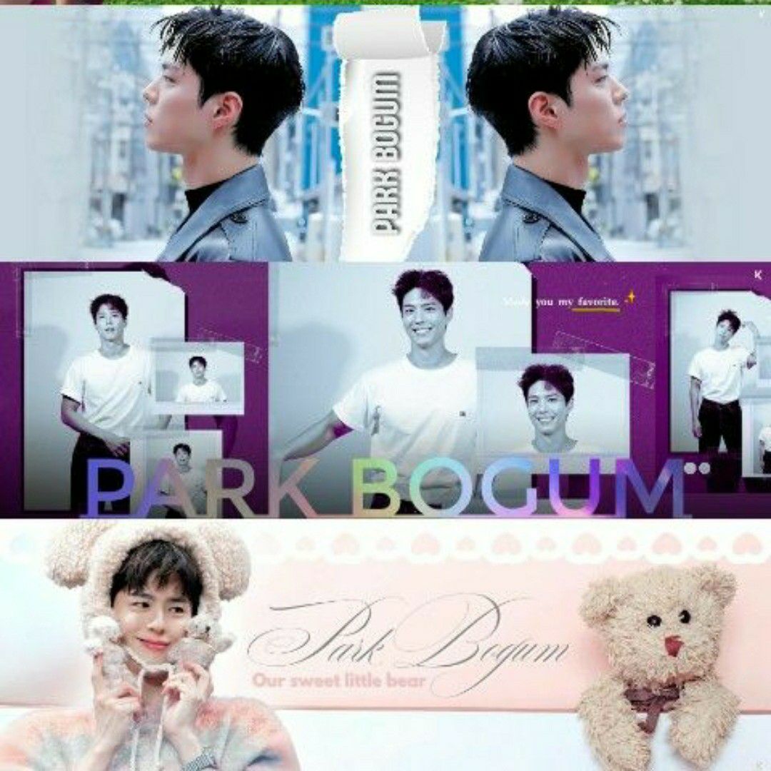 Recent activity shot of Park Bogum