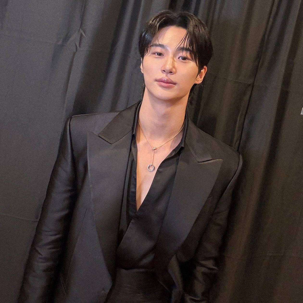 A moment captured by a fan of Byeon Wooseok