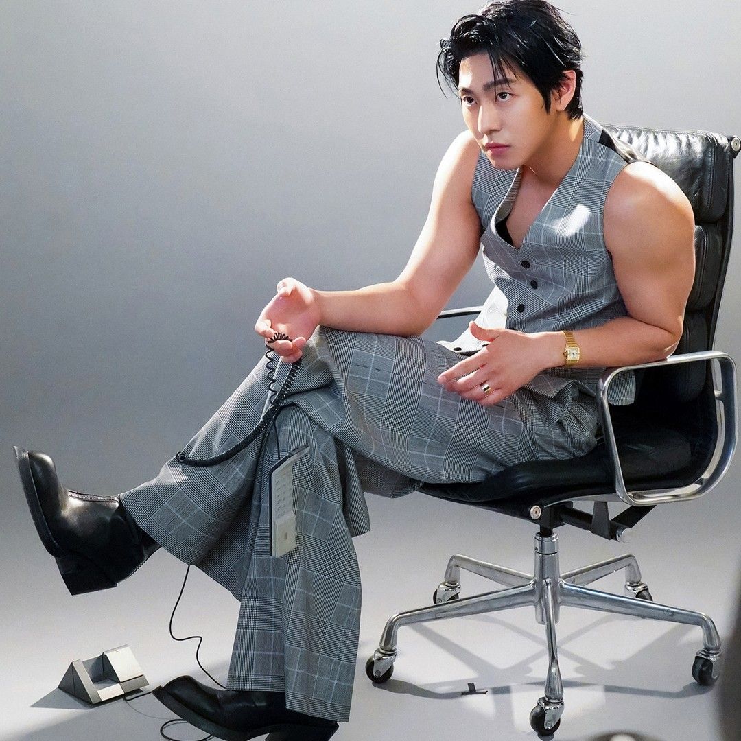 Recent activity shot of Ahn Hyoseop