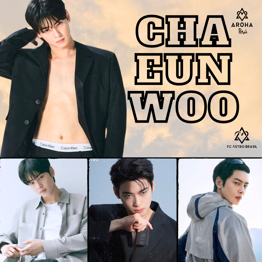 Behind-the-scenes cut of Cha Eunwoo