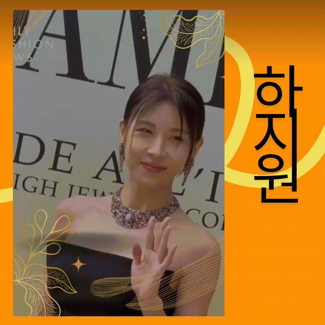 Behind-the-scenes cut of Ha Jiwon