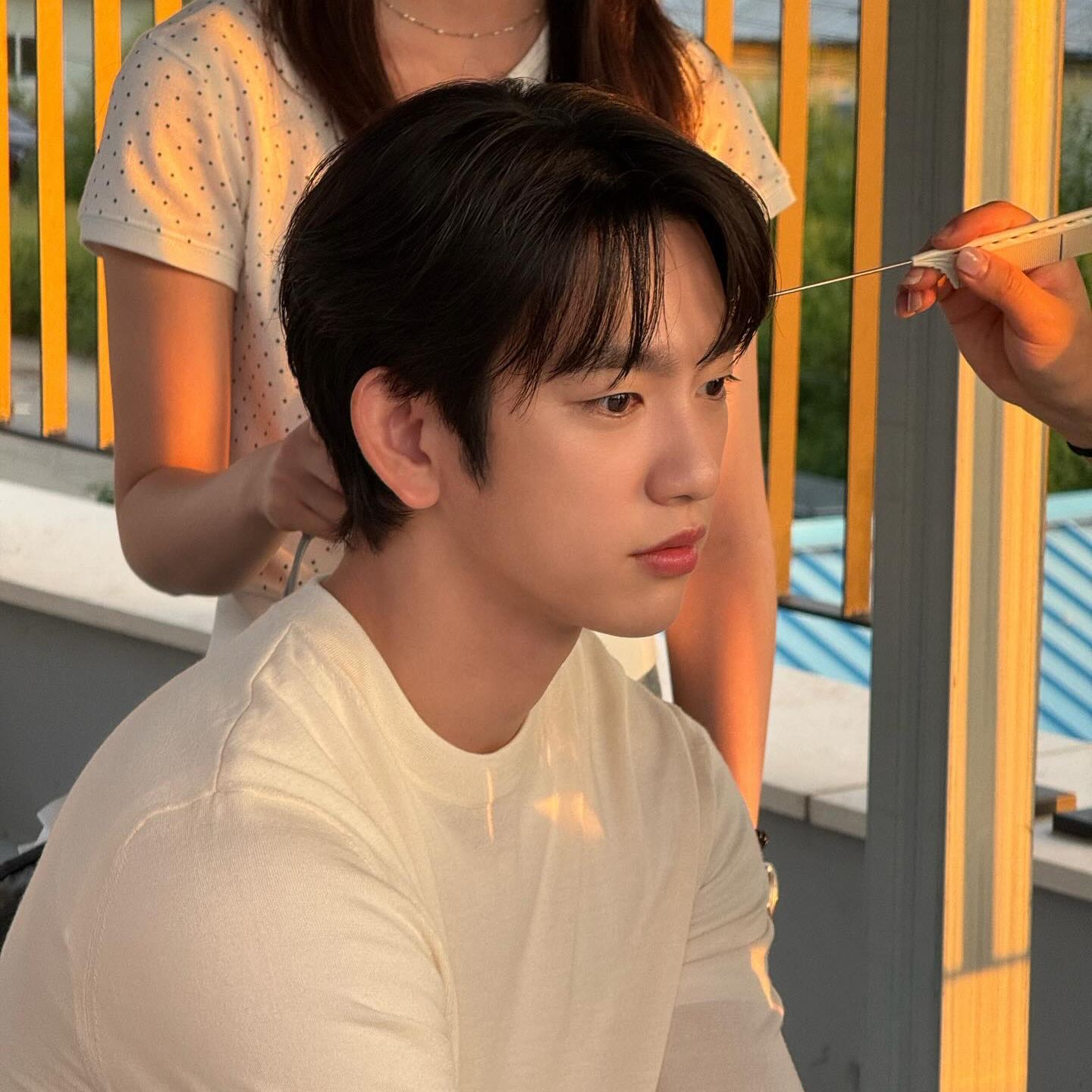 Recent activity shot of Park Jinyoung