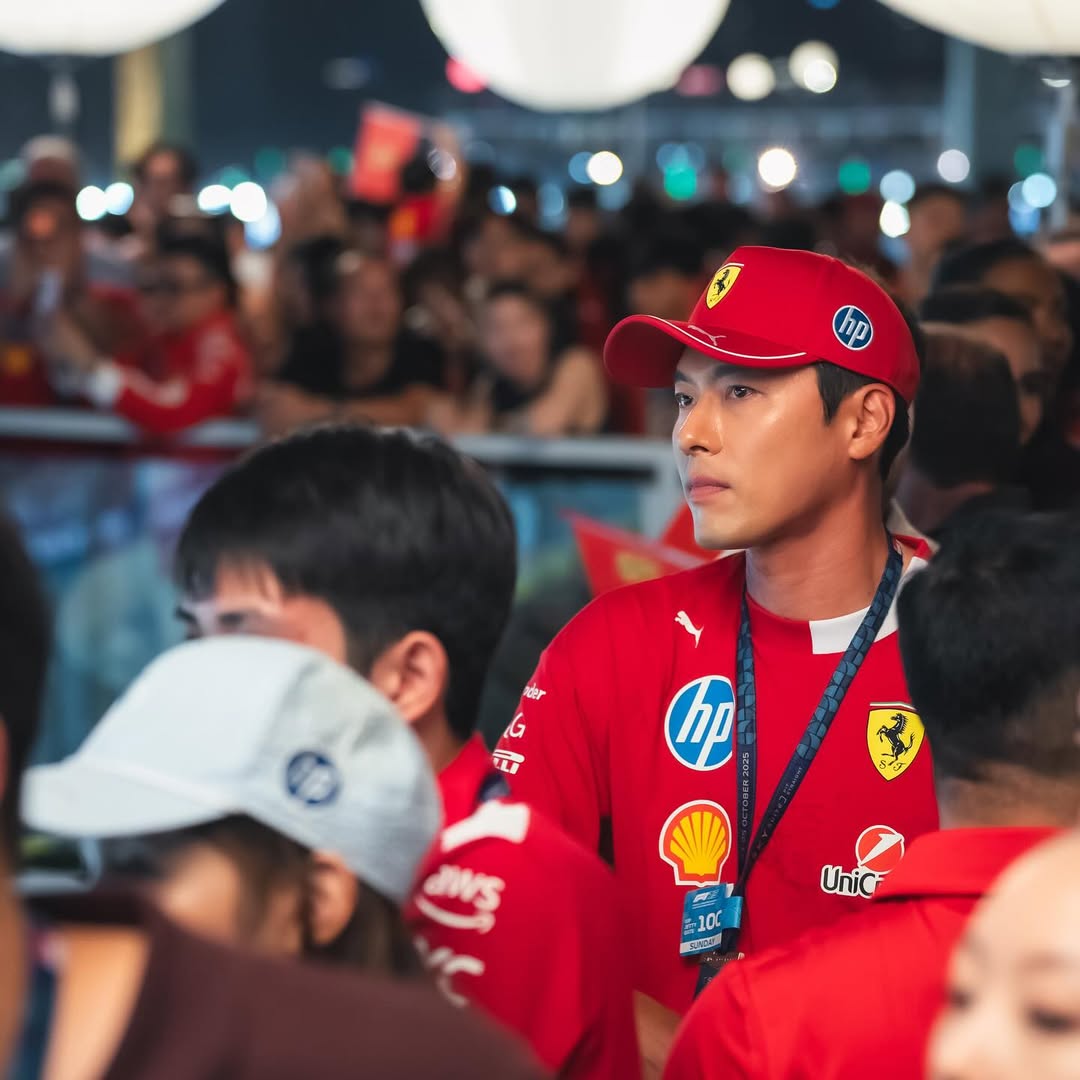 Cuplikan di balik layar dari Hyun Bin