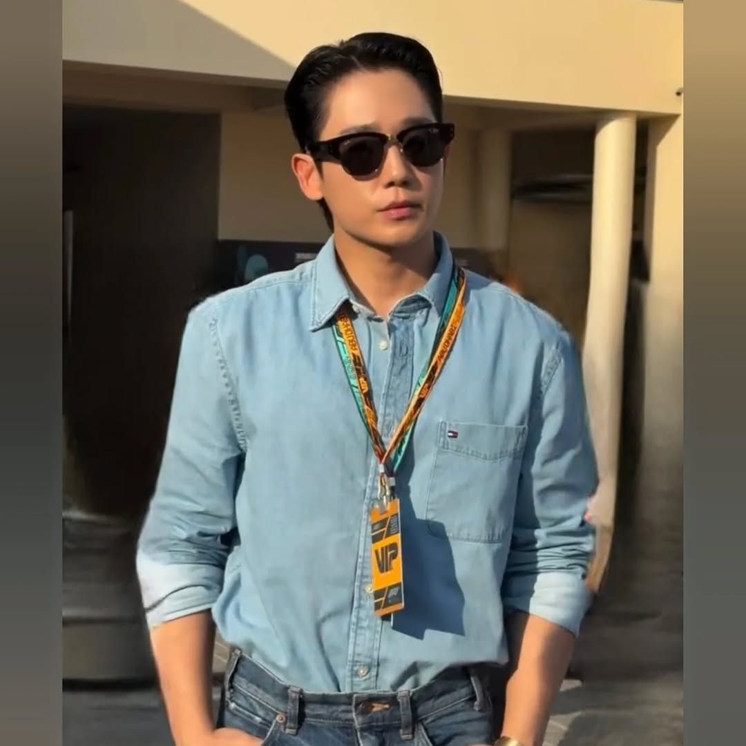 A moment captured by a fan of Jung Haein