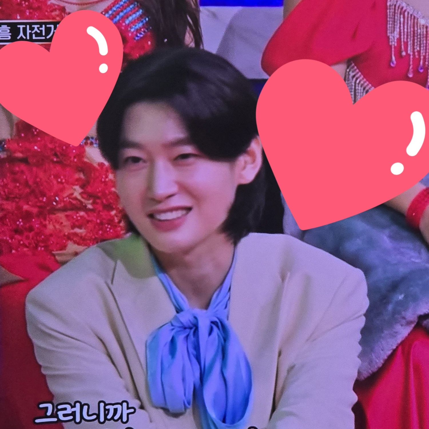 Behind-the-scenes cut of Kim Yongbin