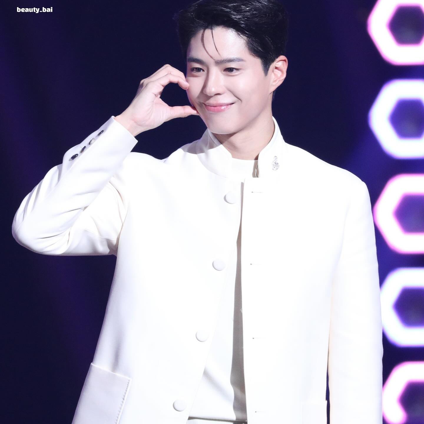 Recent activity shot of Park Bogum