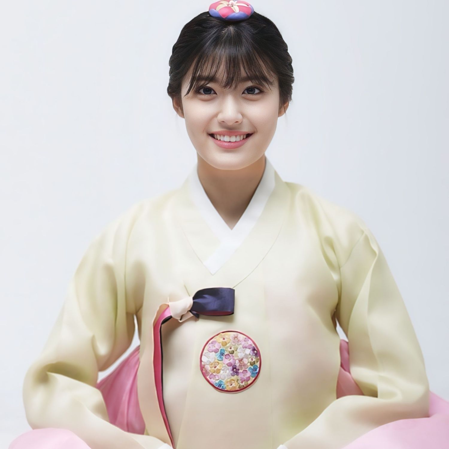 Behind-the-scenes cut of Nam Jihyeon
