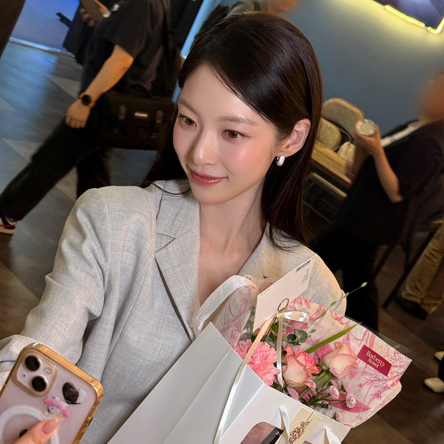 A moment captured by a fan of Gong Seungyeon