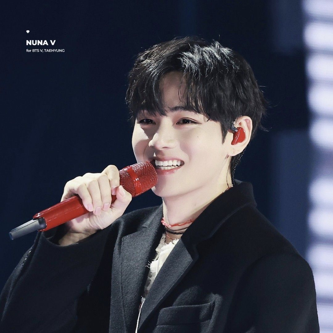 Recent activity shot of Kim Taehyung (V)