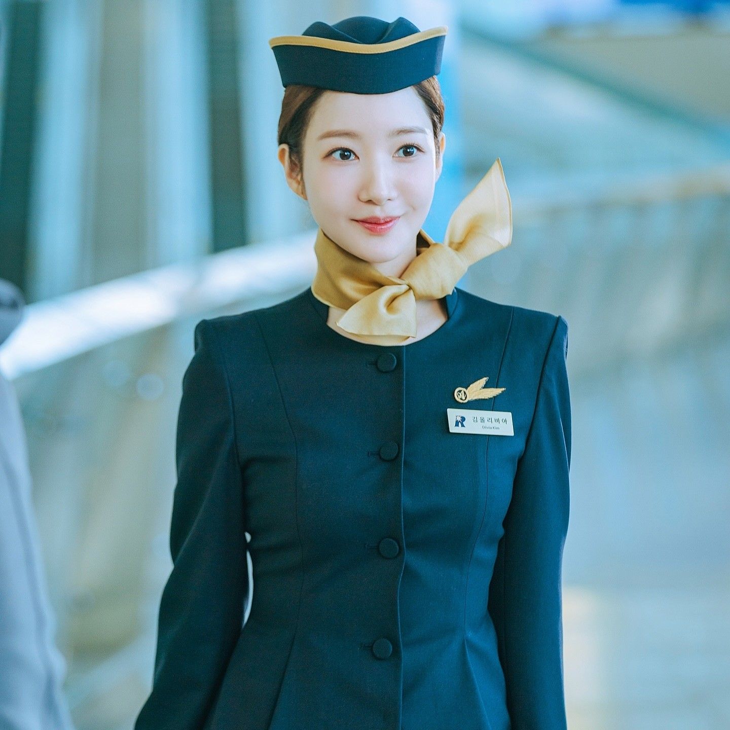 Behind-the-scenes cut of Park Minyoung