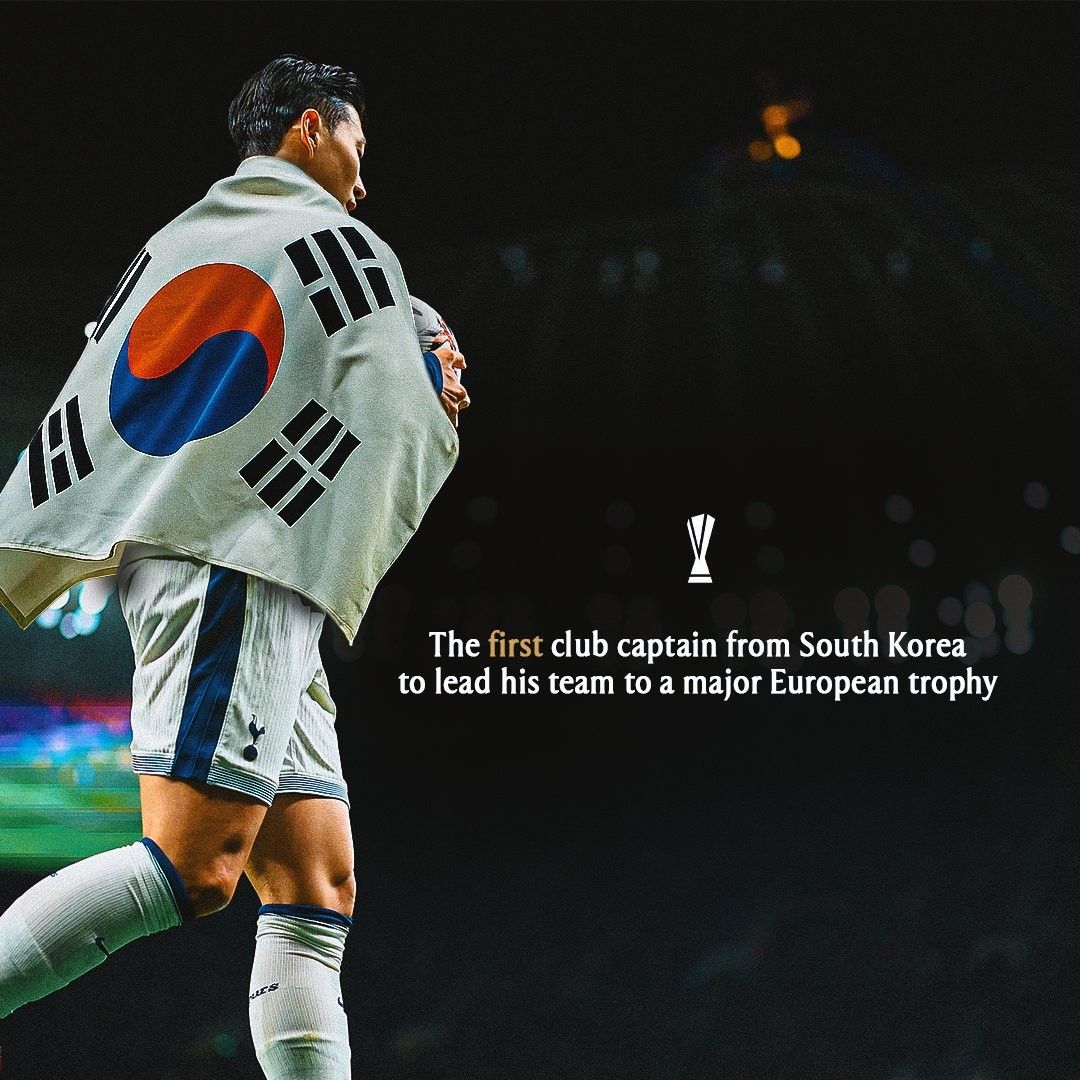 A moment captured by a fan of Son Heungmin