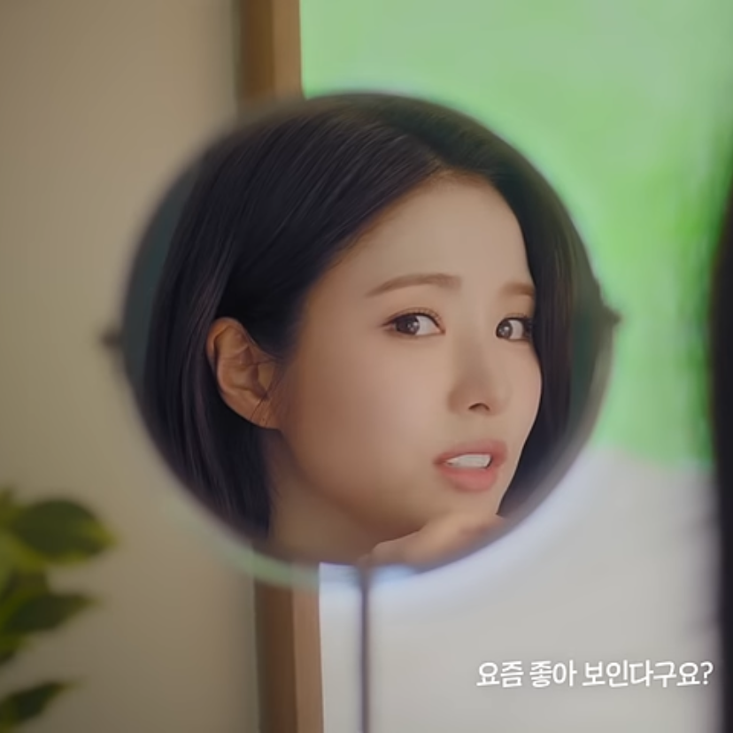 Behind-the-scenes cut of Shin Sekyung
