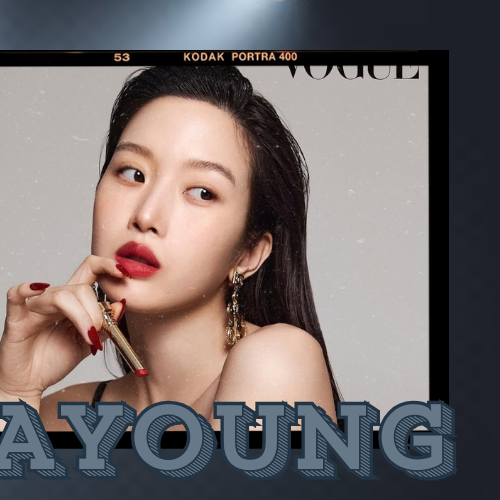 Behind-the-scenes cut of Mun Kayoung