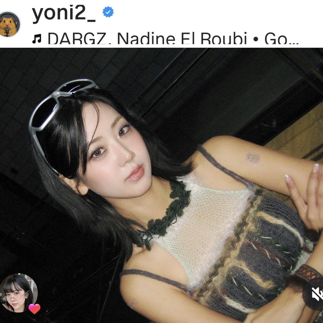 A moment captured by a fan of Kang Hyeyeon