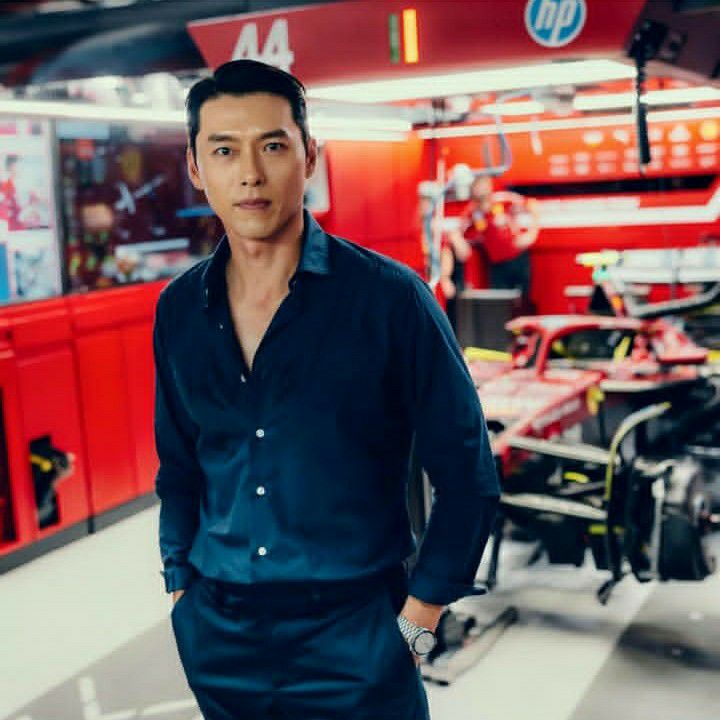 Cuplikan di balik layar dari Hyun Bin