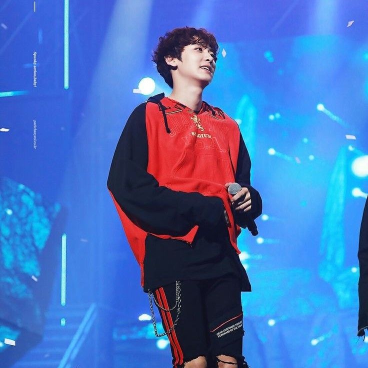Behind-the-scenes cut of Chanyeol
