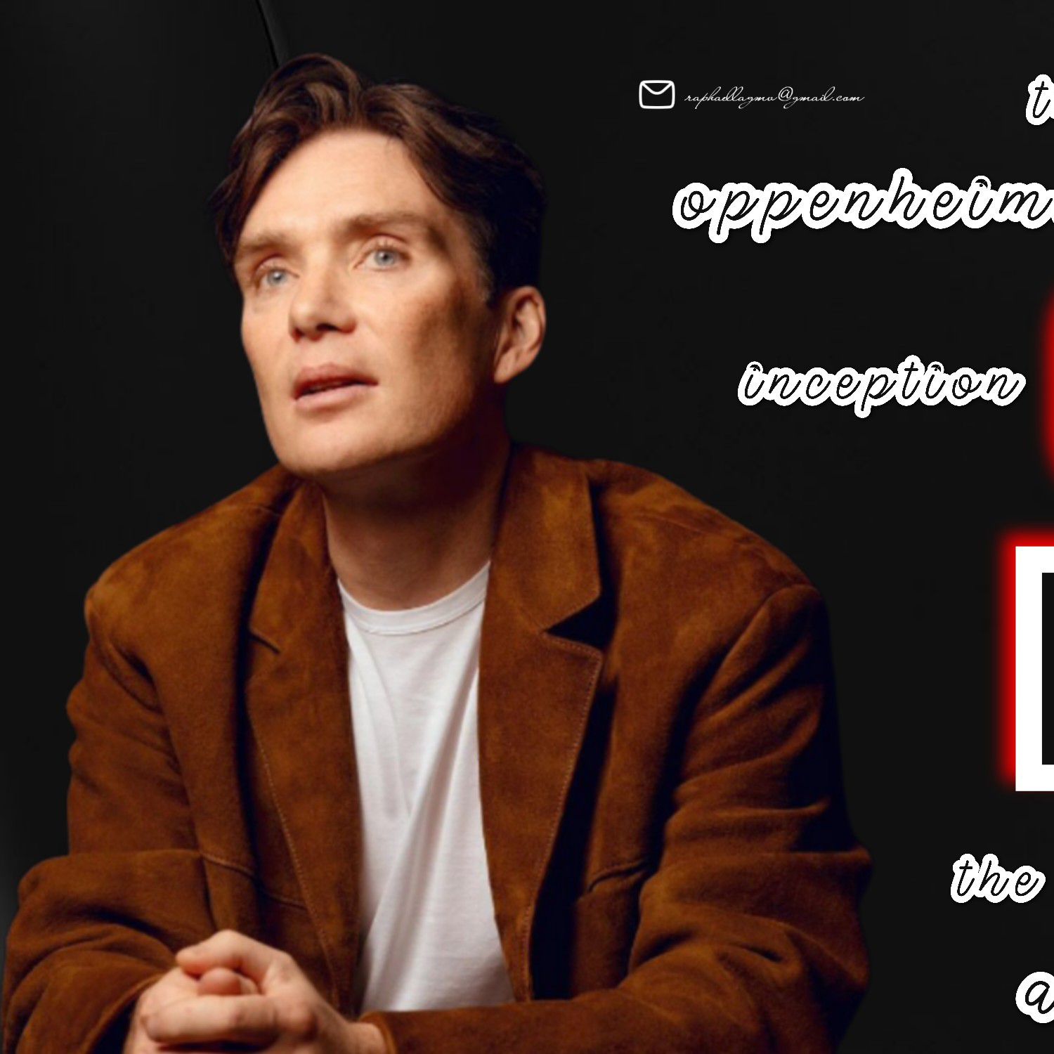 A moment captured by a fan of Cillian Murphy