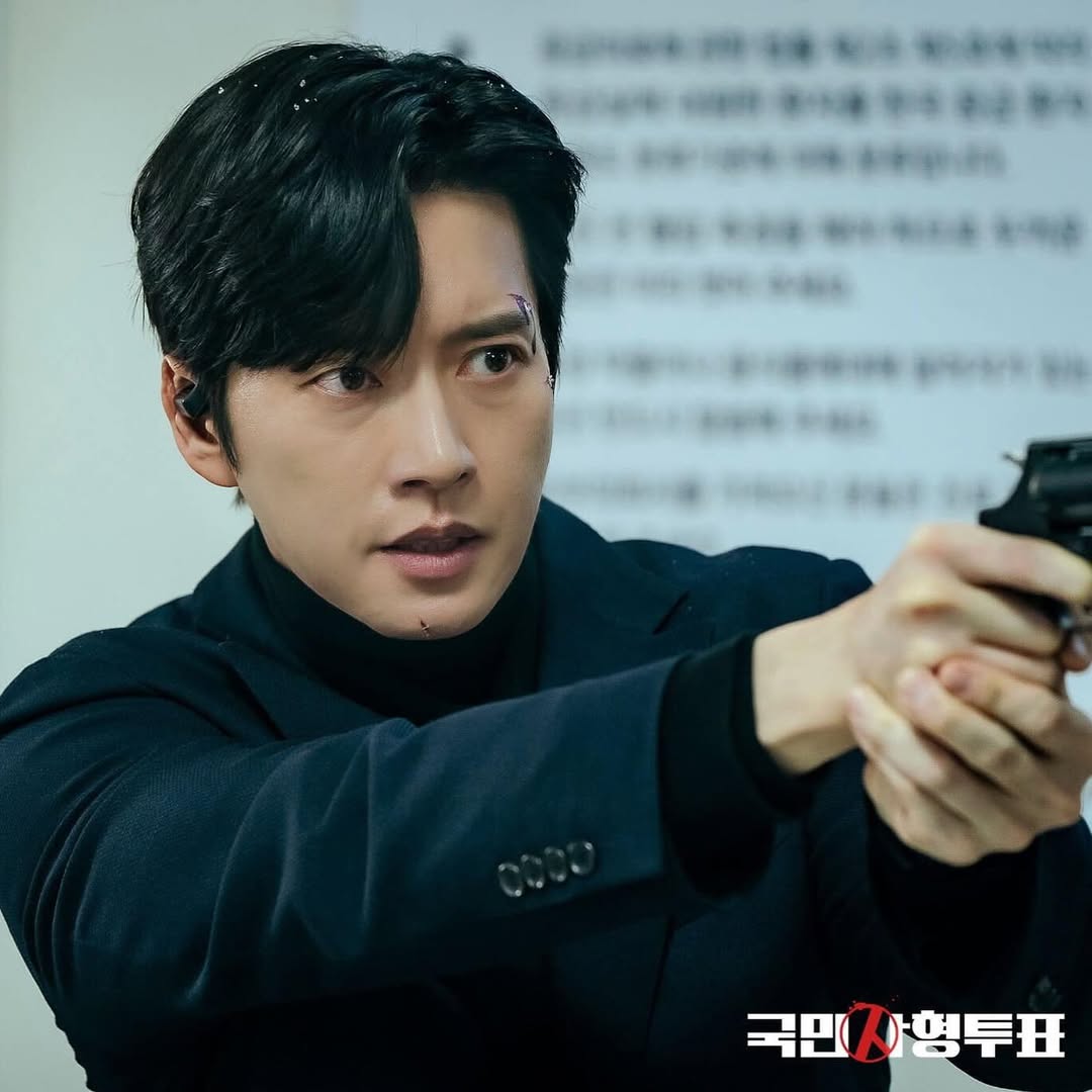 Behind-the-scenes cut of Park Haejin