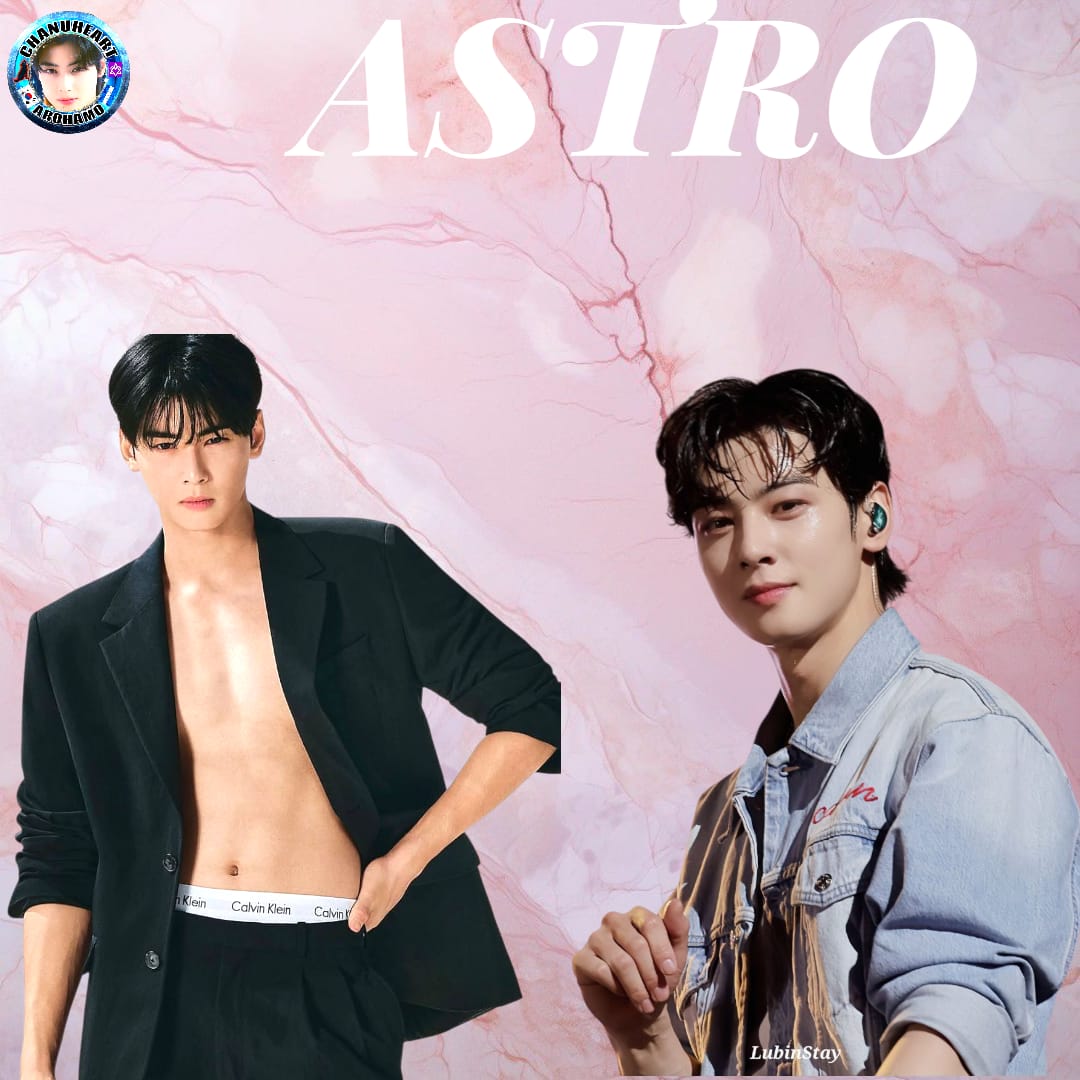 Behind-the-scenes cut of Cha Eunwoo