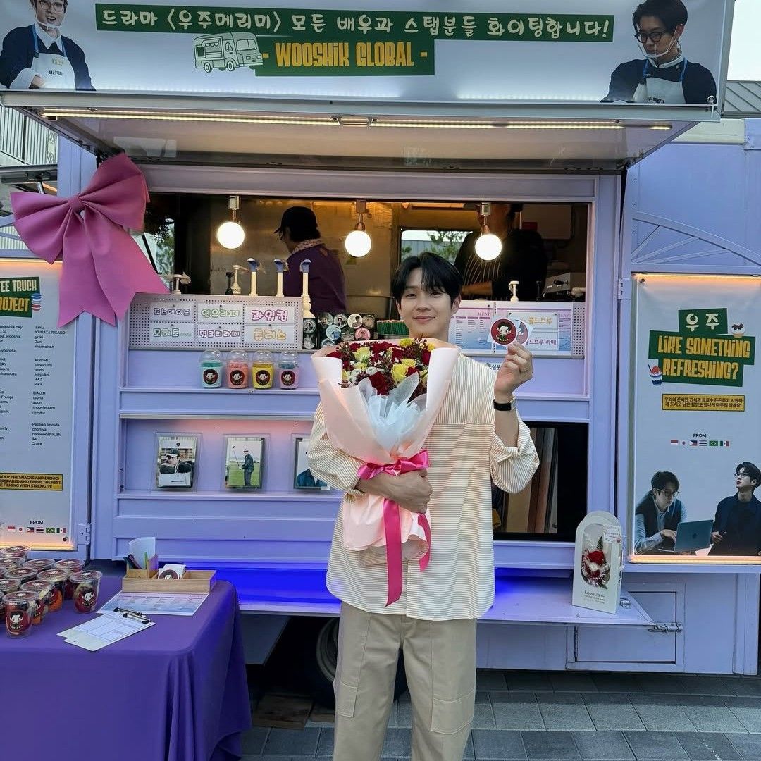 Behind-the-scenes cut of Choi Wooshik