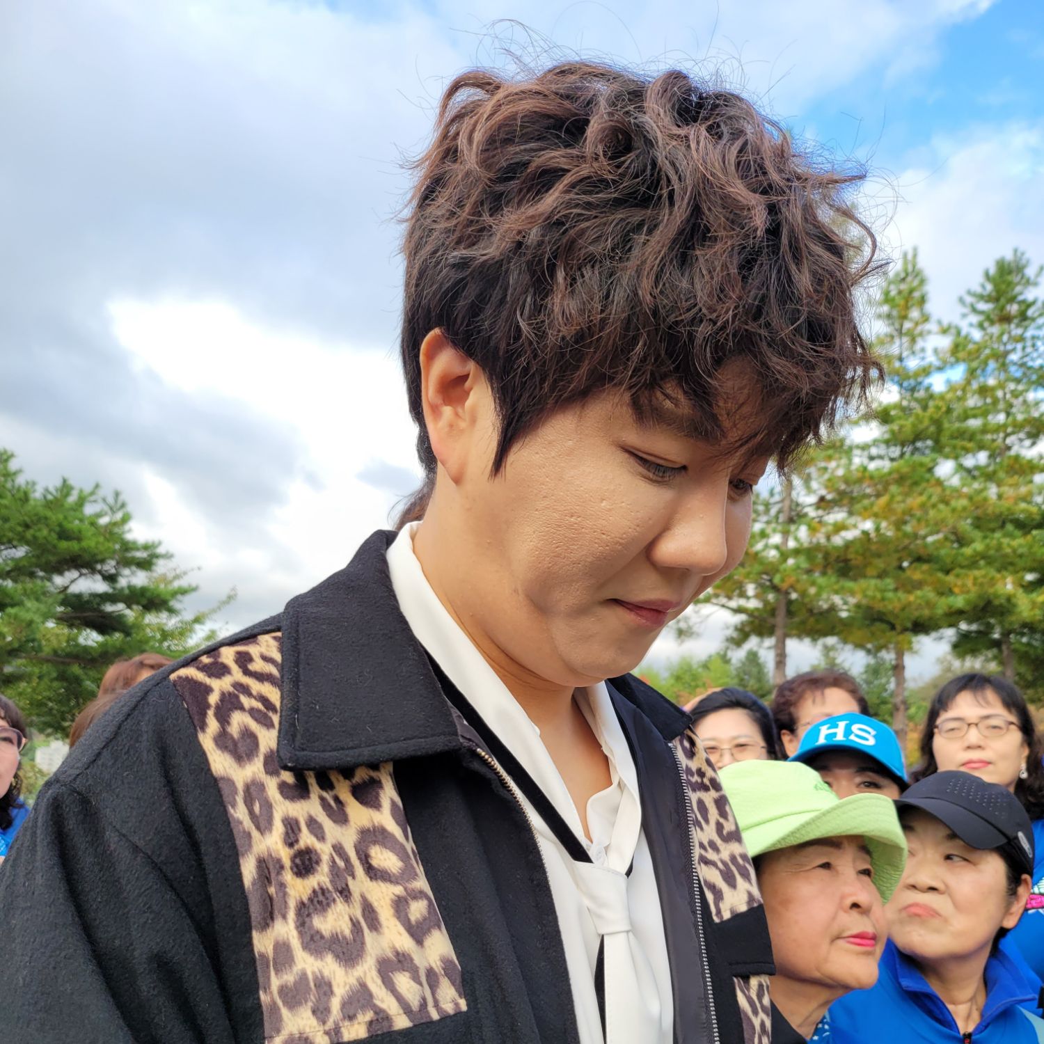 A moment captured by a fan of Jin Haesung