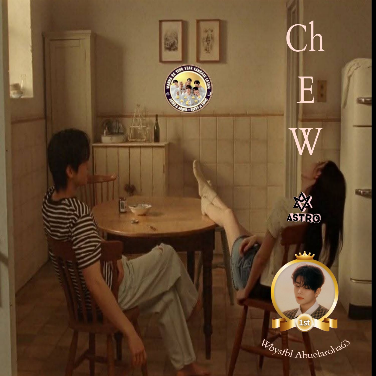 A moment captured by a fan of Cha Eunwoo