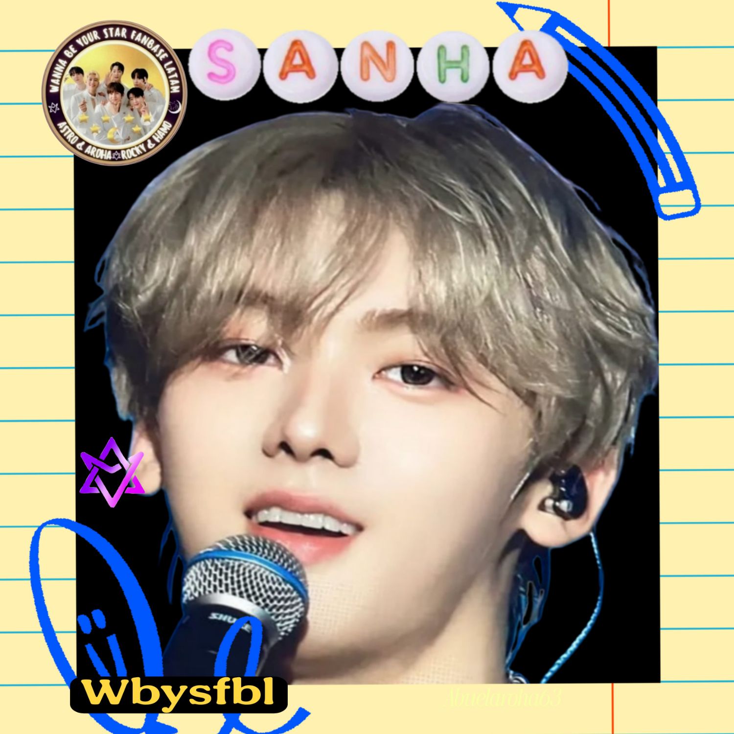 A moment captured by a fan of Yoon Sanha