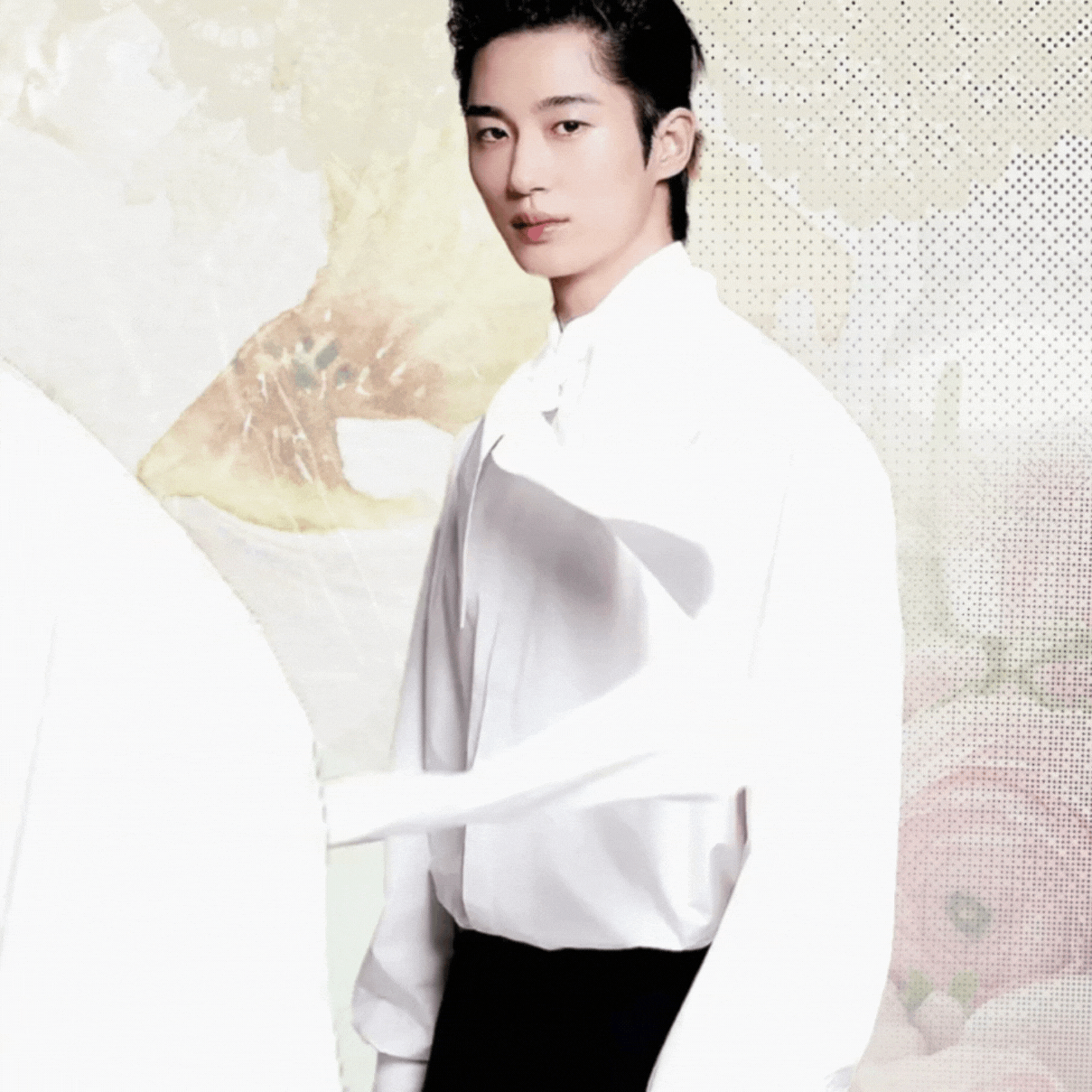 A moment captured by a fan of Byeon Wooseok