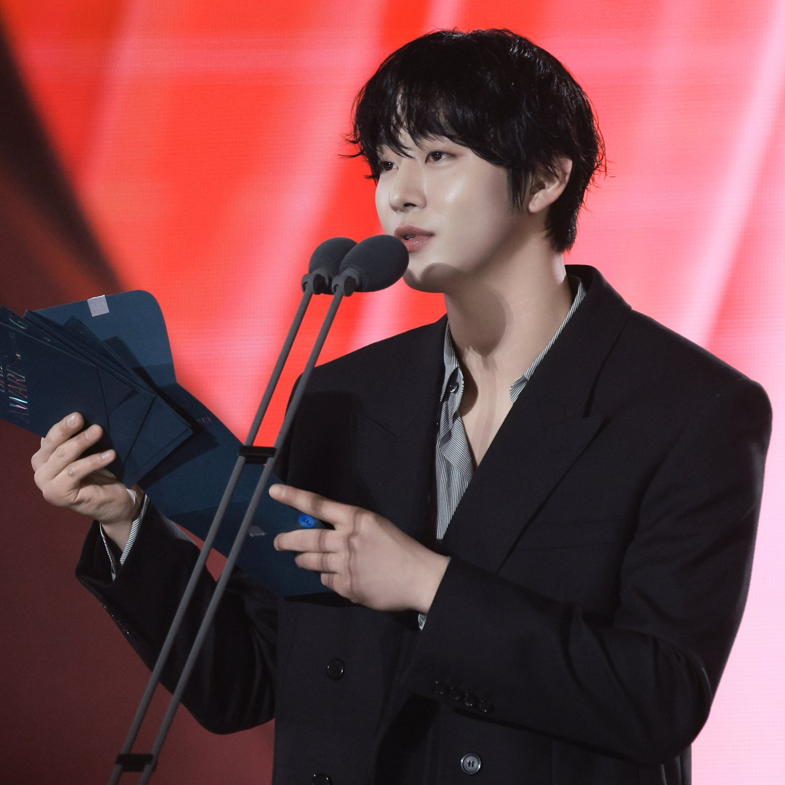 Recent activity shot of Ahn Hyoseop