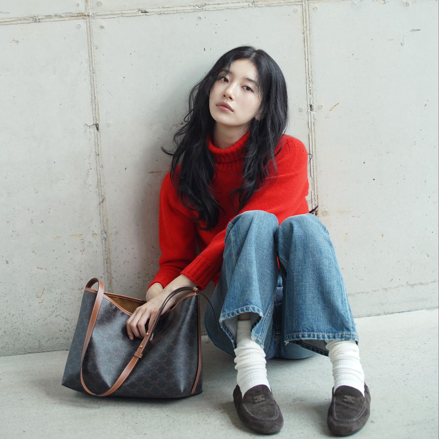 粉絲拍下的裴秀智瞬間