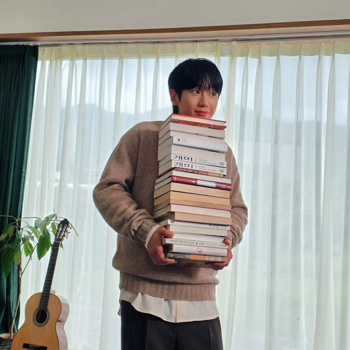 粉絲拍下的丁海寅瞬間