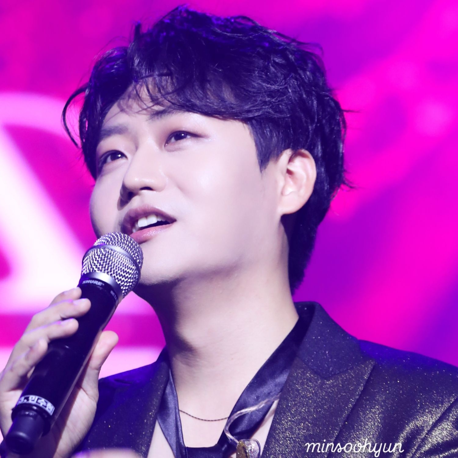 Recent activity shot of Min Soohyun