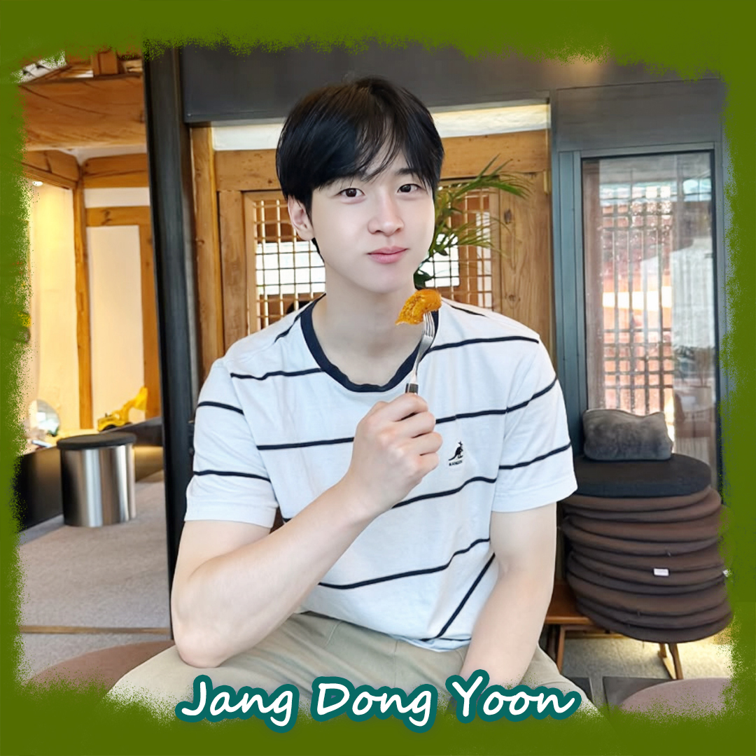 Behind-the-scenes cut of Jang Dongyoon