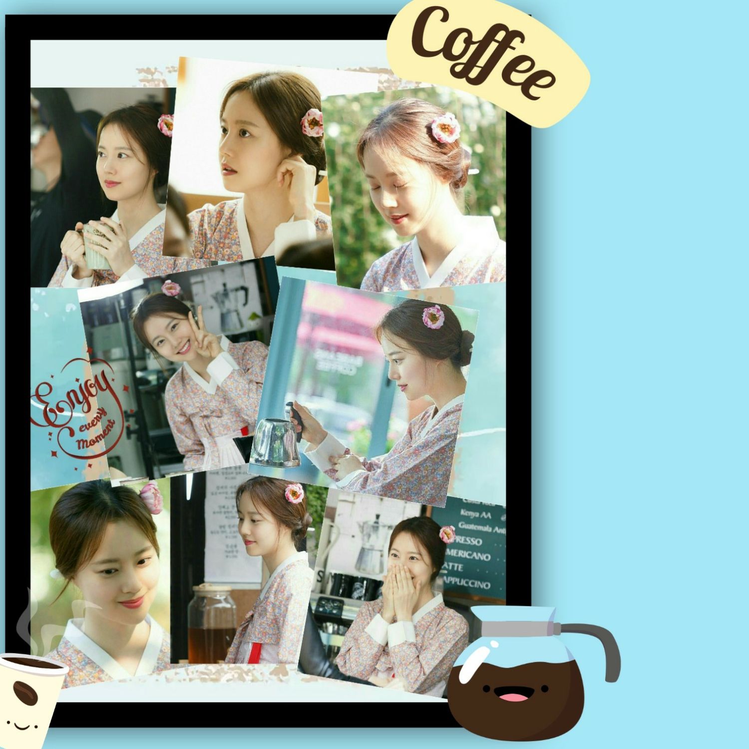 Behind-the-scenes cut of Moon Chaewon