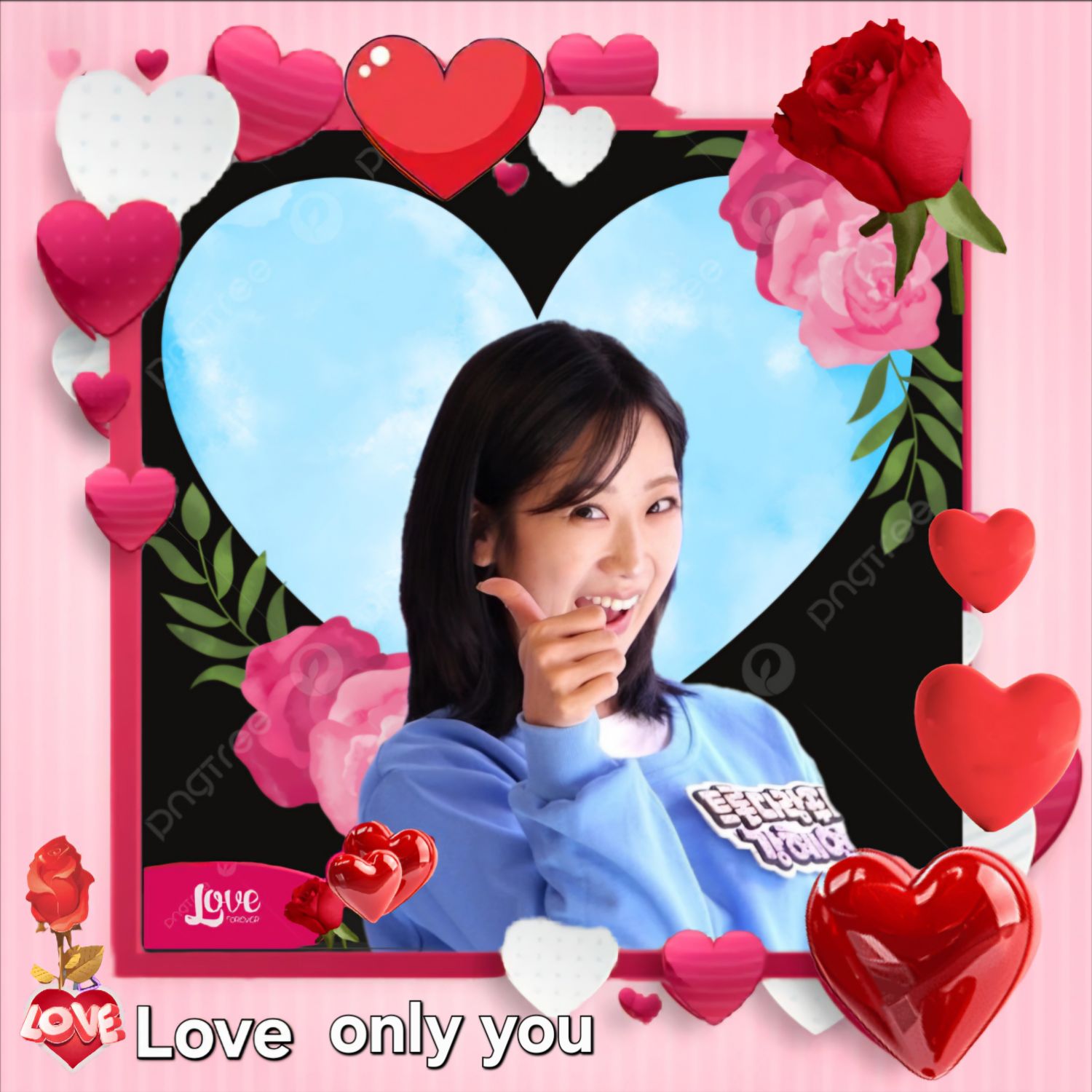 A moment captured by a fan of Kang Hyeyeon