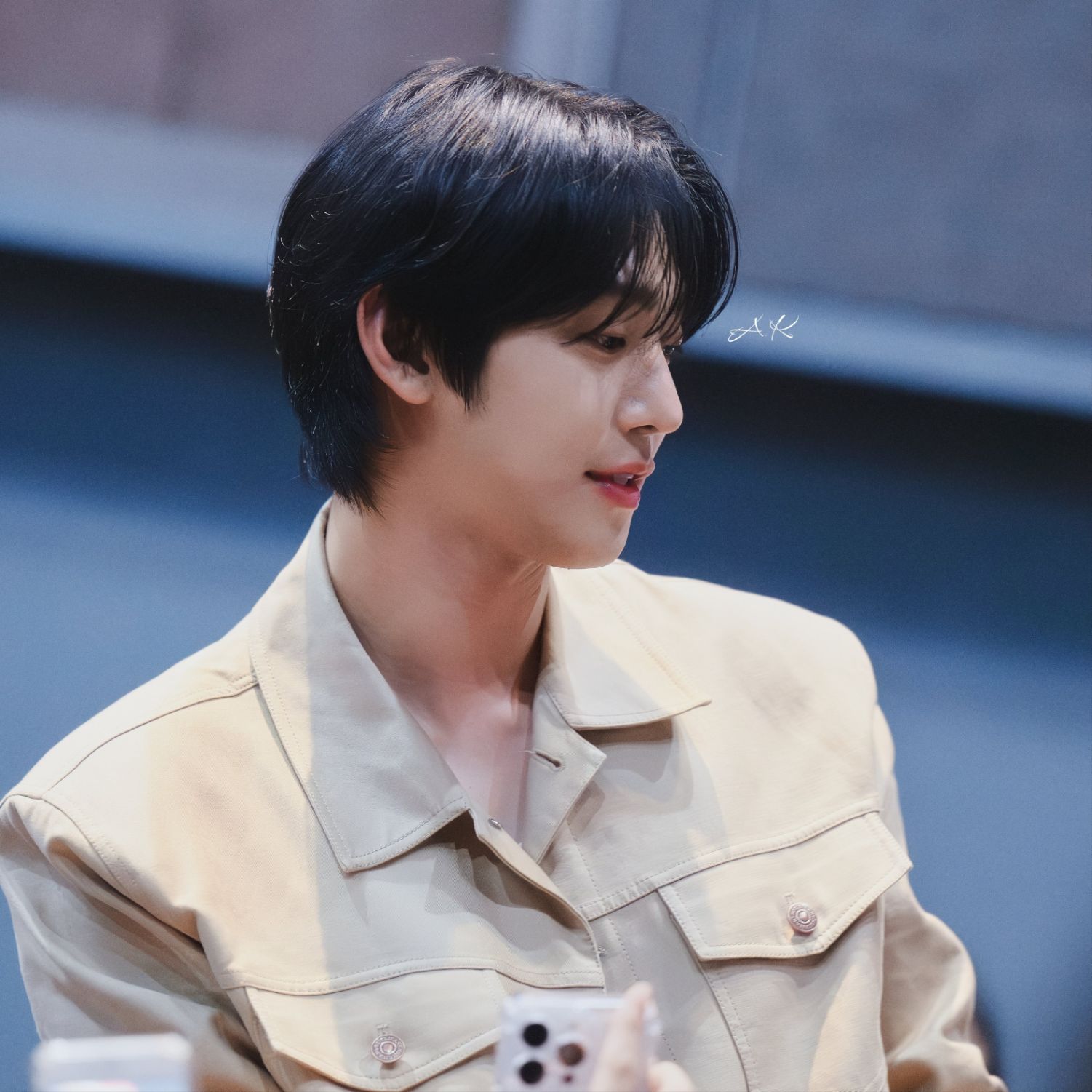 Recent activity shot of Ahn Hyoseop