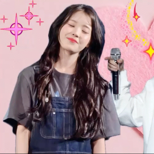 Behind-the-scenes cut of IU