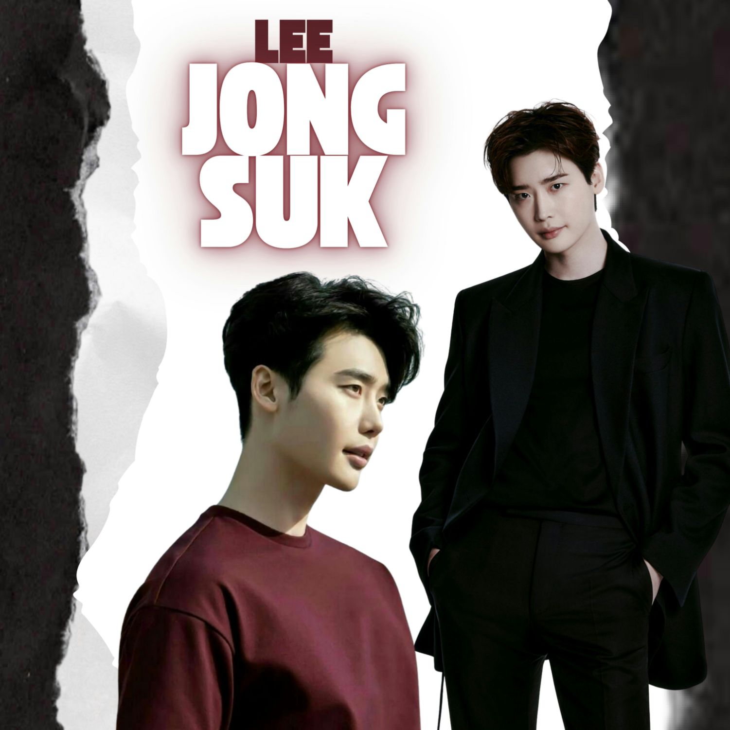 Behind-the-scenes cut of Lee Jongsuk